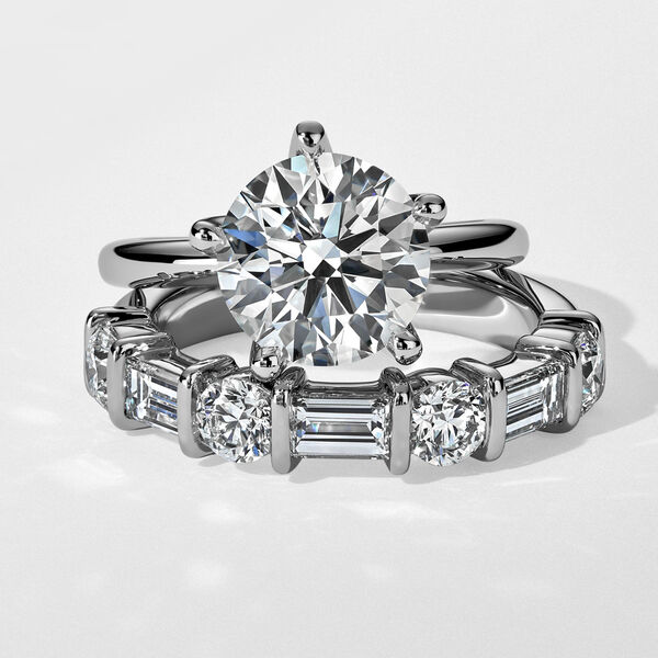 Round Solitaire Diamond Engagement Ring